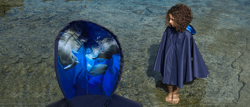 capa de chuva infantil